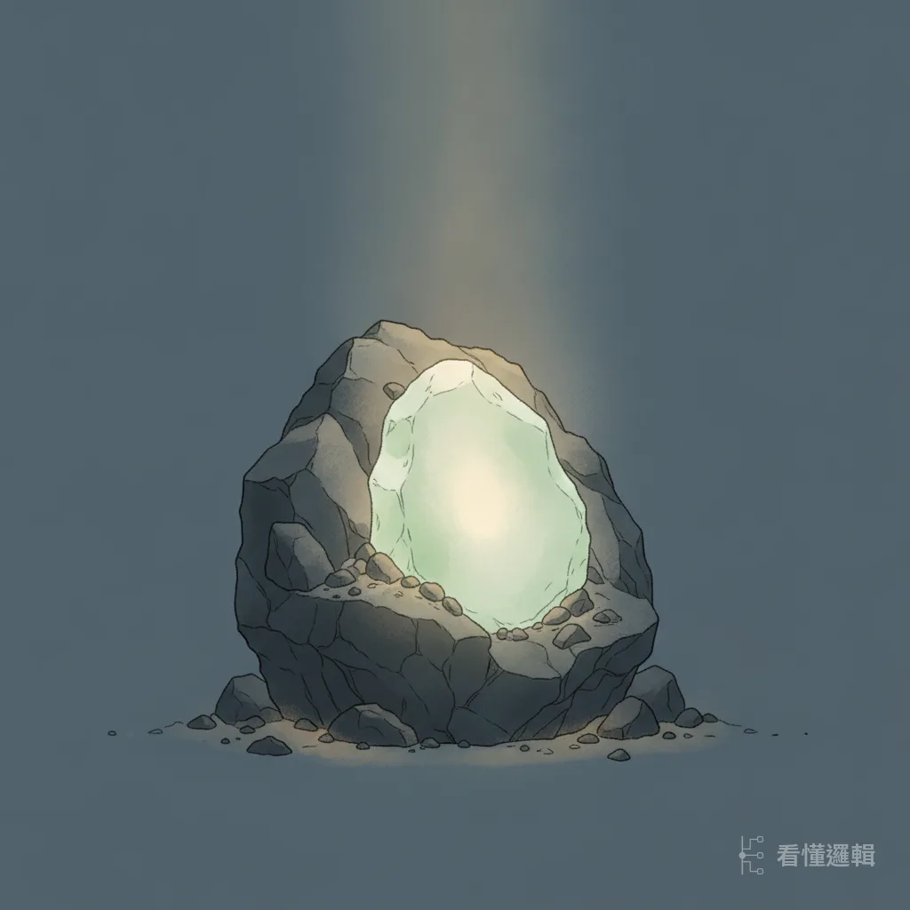 珠玉深藏未顯的時候最難熬，旁人的不信任才是真正的考驗。沉住氣守著它，別急著證明；價值不會因一時黯淡而改變，時候到了，自會發光。