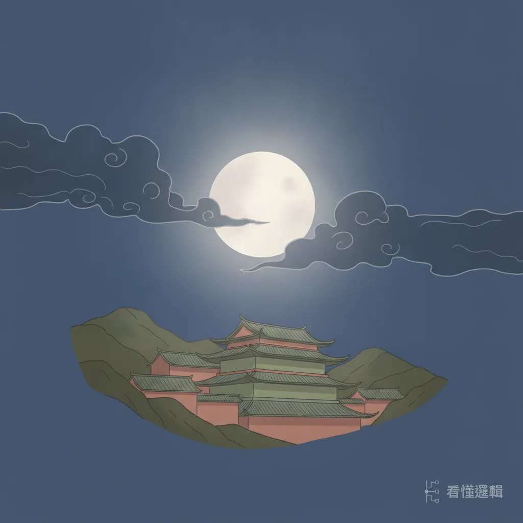 月光本是清亮的，遮住它的，往往是一連串誰也算不到的陰錯陽差。眼前的暗，多半是浮雲一時遮月，不是定局：把心念擺正、多結善緣，遇上糾紛就交給講道理的正式管道，反而穩得住、也走得通。
