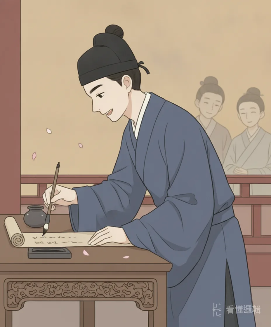 唐代李白，年少才高——落筆成詩，墨跡未乾已傳遍長安。可是應試那年，主考的權臣容不下他，滿腹才學竟未能登科。