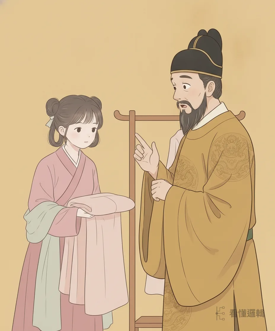 五月中旬，終於輪到她當值。太宗一見驚為天人，本想冊封為妃，念及皇后的用意又收回成命，改命她到西上苑候駕。