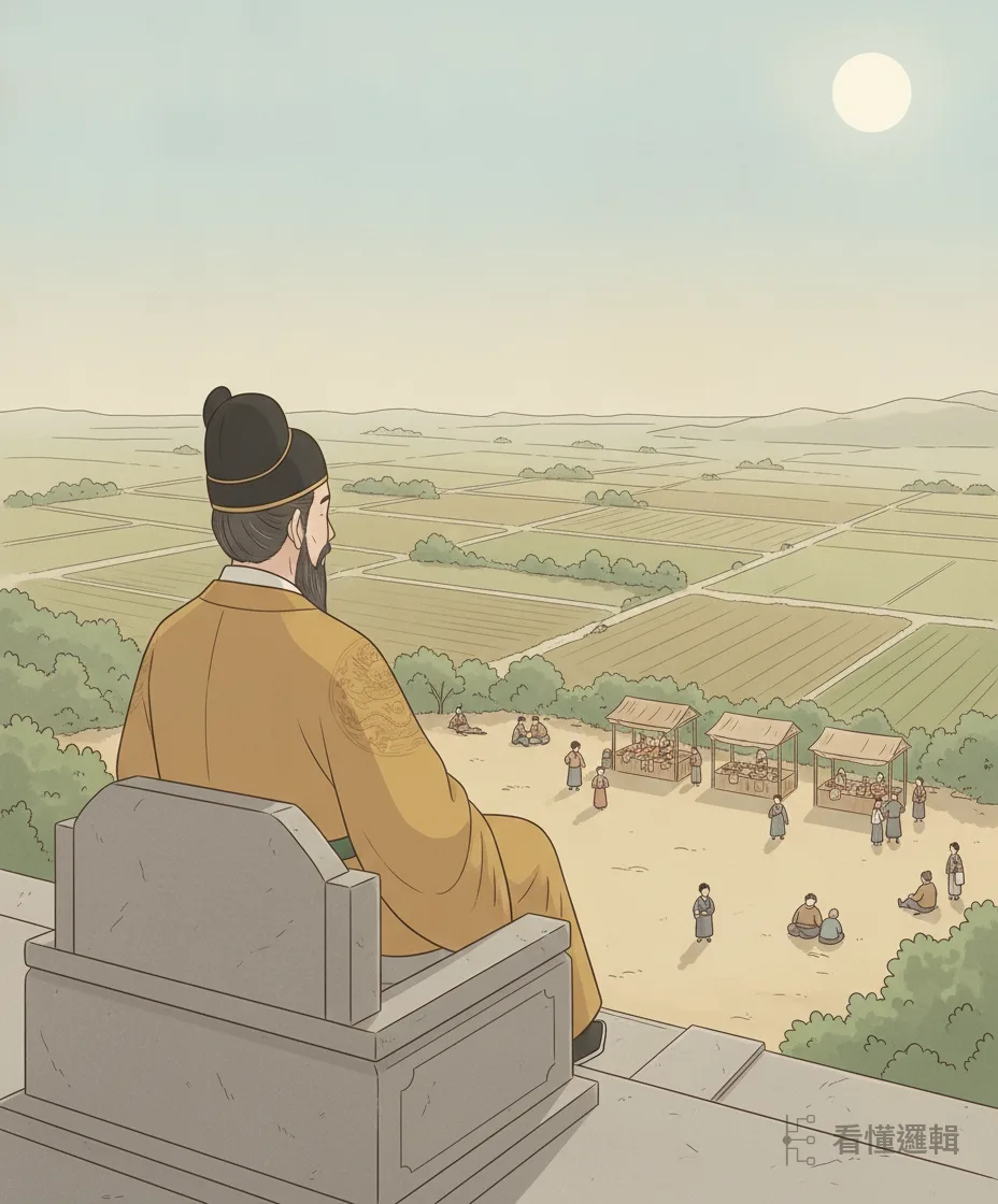 烏雲散盡，光明自照。太宗成就「貞觀之治」——這籤說的不是不戰而勝，而是懂得在該收手時收手：局勢順就穩穩推進，遇到攻不下的關卡就先停、先整頓，別硬耗到把本錢賠光。步伐放穩，萬事清吉保平安。
