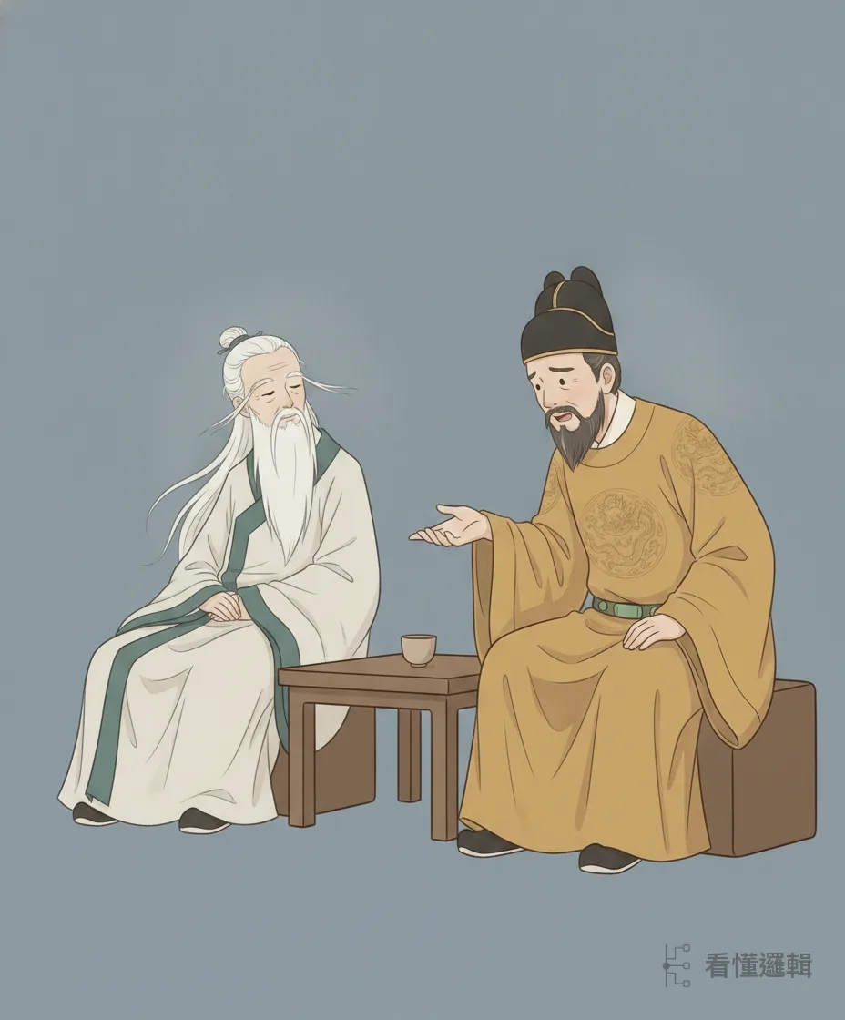 商王三番兩次親自登門請教養生之術，他始終不肯多談。藏而不露，不是藏私，是把根基一寸寸養厚。