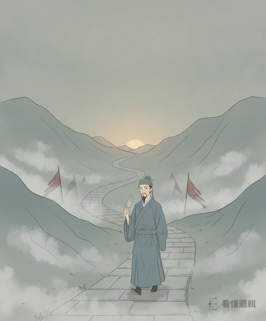 他一下山，兩股力量便彼此牽連、環環相扣——正應了「此事必定兩相連」，牽一髮而動全身。