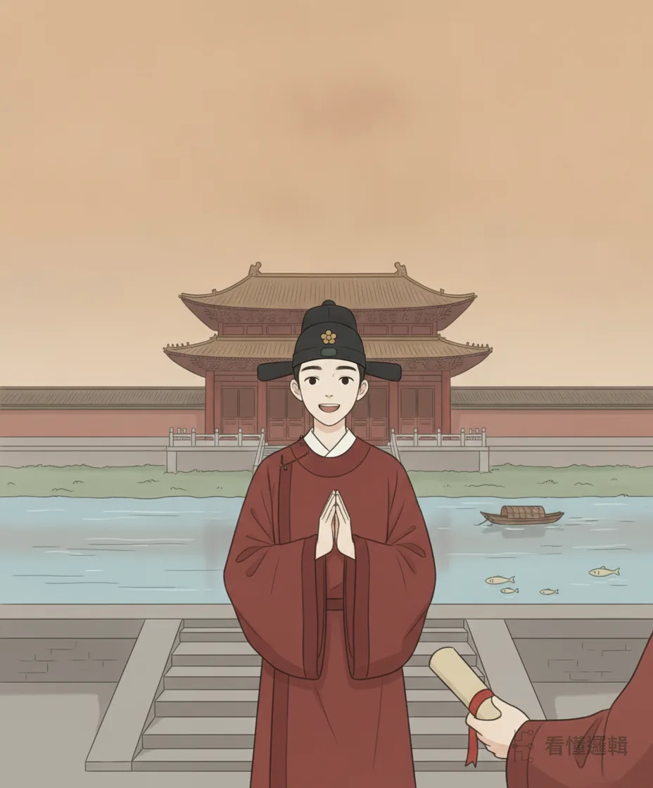 海瑞回朝，獲擢升為湖廣巡撫、兼兵部侍郎監察都御史。江面再寬、風浪再大，只要先把自己的舵握穩、方向拿定，時候到了，自然魚水相逢。