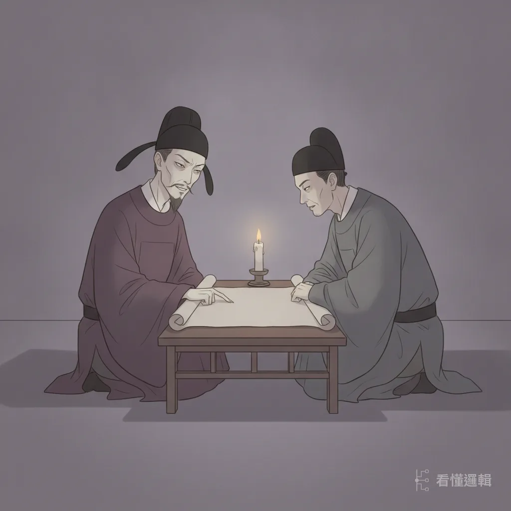 楚國派使者來聘請孔子。陳、蔡兩國的大夫坐不住了——孔子若受楚國重用，自己的地位就保不住，於是暗中調兵。