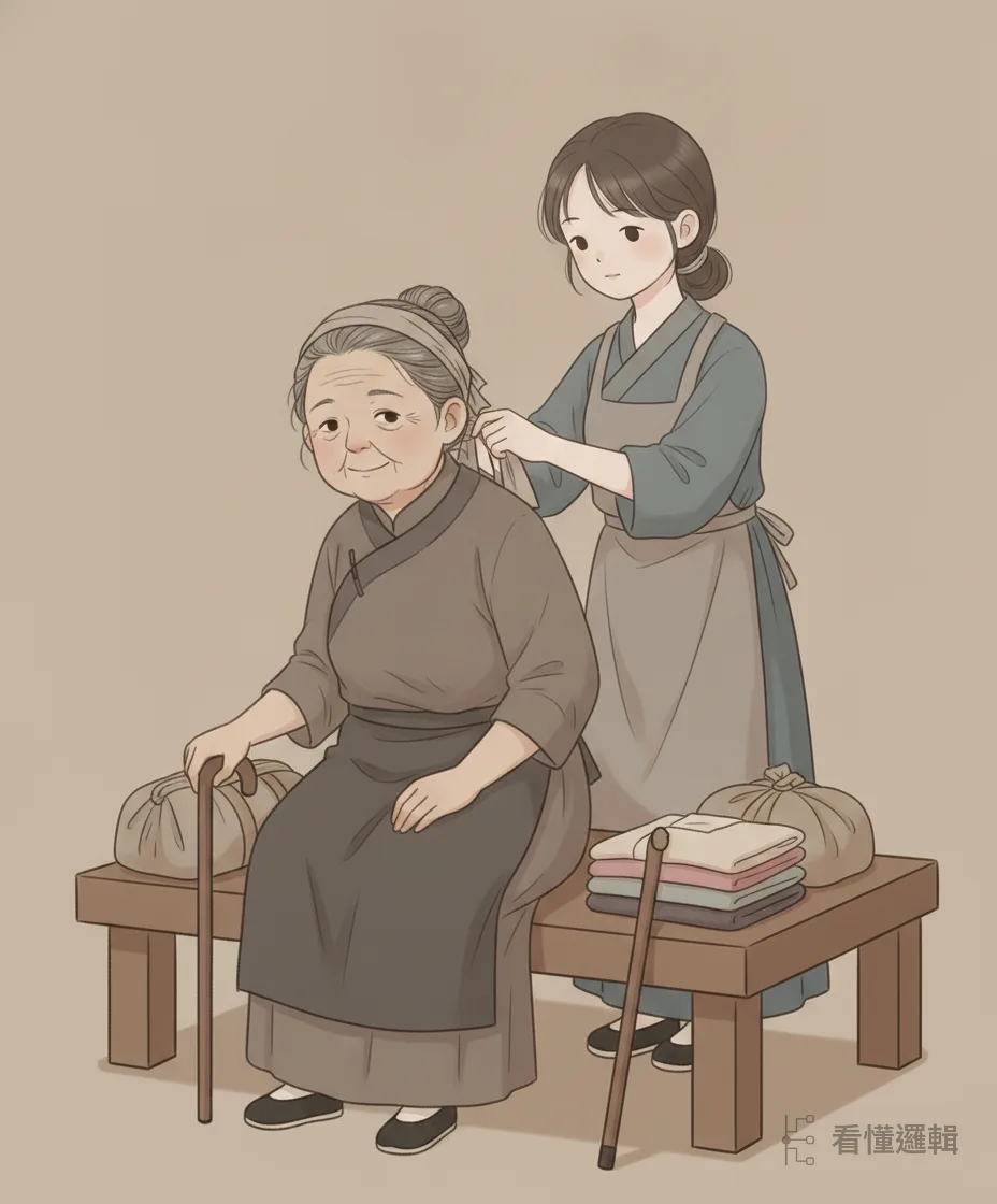 就是今晚。老夫人與夫人褪下綢衣、換上村婦布衣——日暮時分城門將關未關的那一刻，是唯一的窗口。