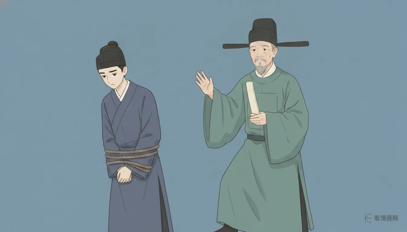 梅良玉被官兵拿住，幸虧父親的舊識馮瓚認出他、出面周旋，才把他從刀口下保了下來。