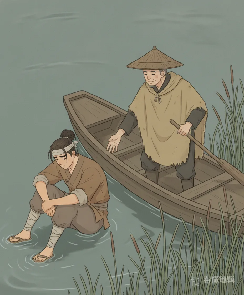 春生僥倖逃脫，卻因救不了家人而萬念俱灰。幸好一位漁翁把他救起、收留下來，日後還把女兒周玉姐許配給他。