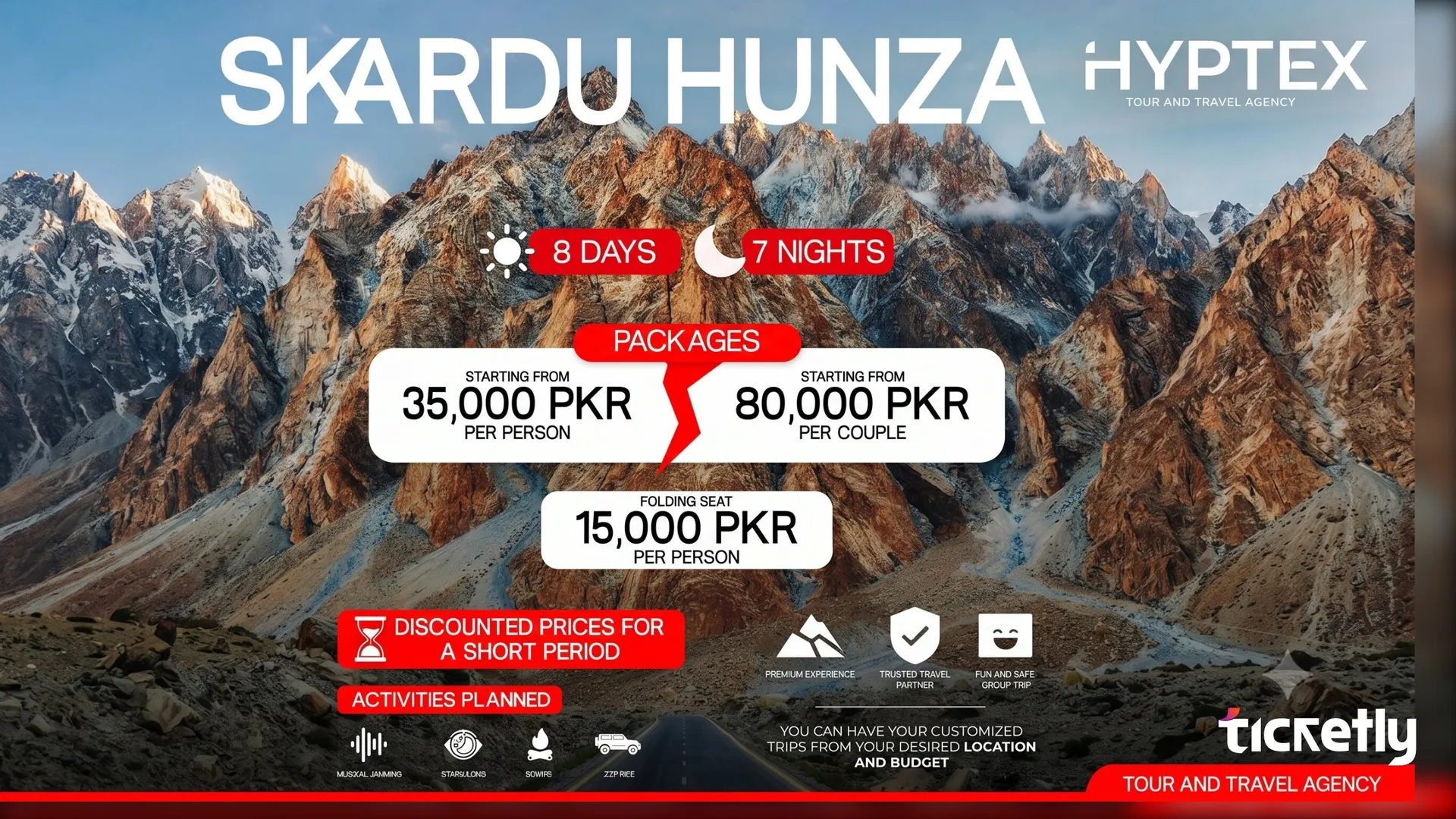 8 Days Trip HUNZA & SKARDU event thumbnail