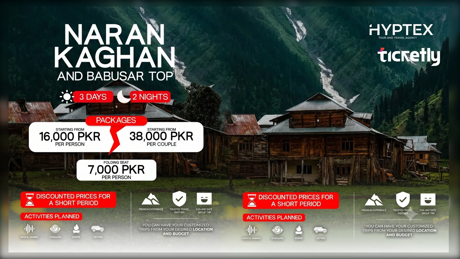 3 Days Trip NARAN KAGHAN & BABUSAR TOP event thumbnail