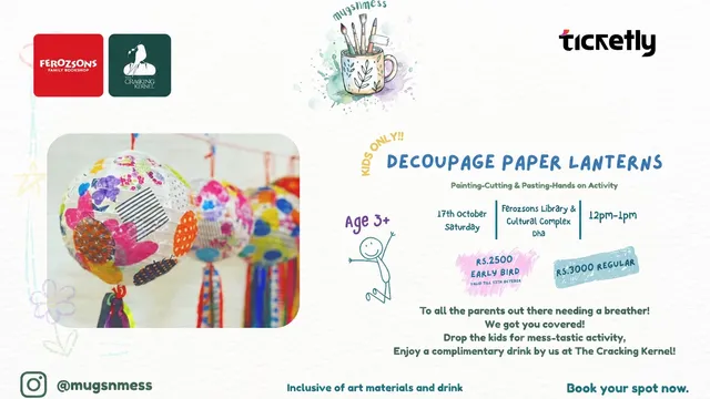 Decoupage paper Lanterns event thumbnail