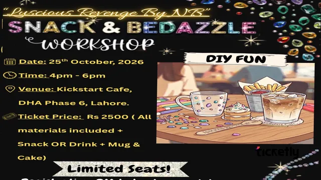 SNACK & BEDAZZLE event thumbnail