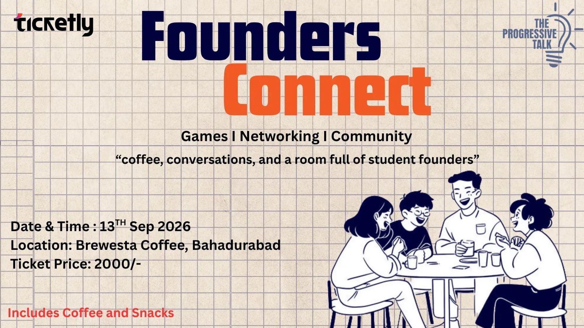 Founders Connect Meetup event thumbnail