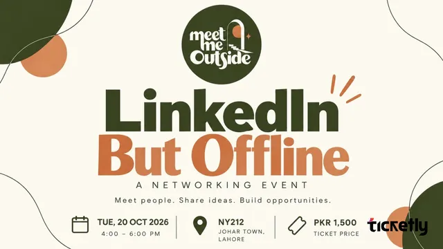 LINKEDIN BUT OFFLINE event thumbnail