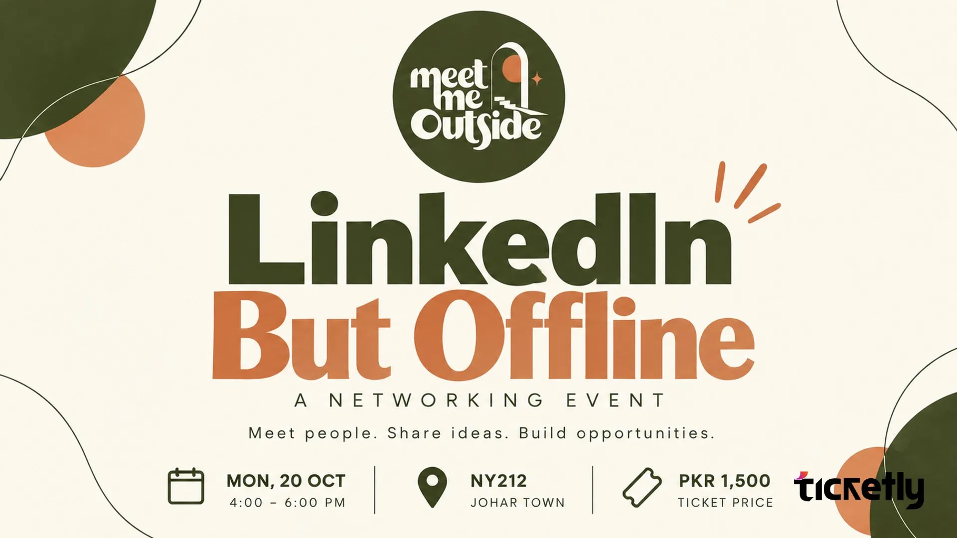 LINKEDIN BUT OFFLINE event thumbnail