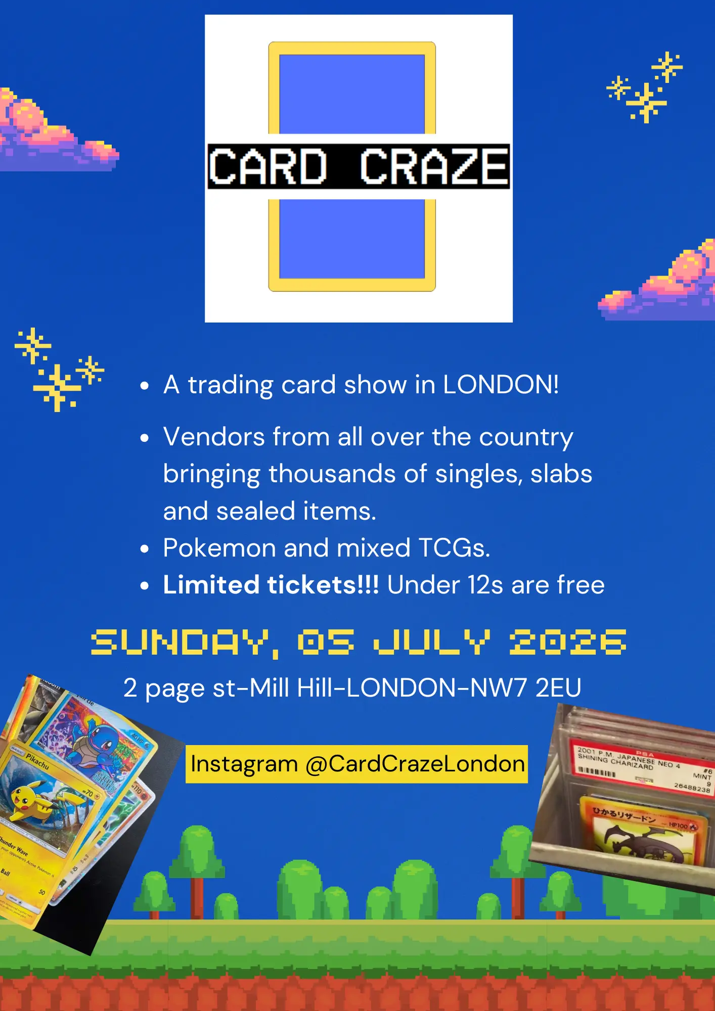 CARD CRAZE LONDON - MILL HILL card show