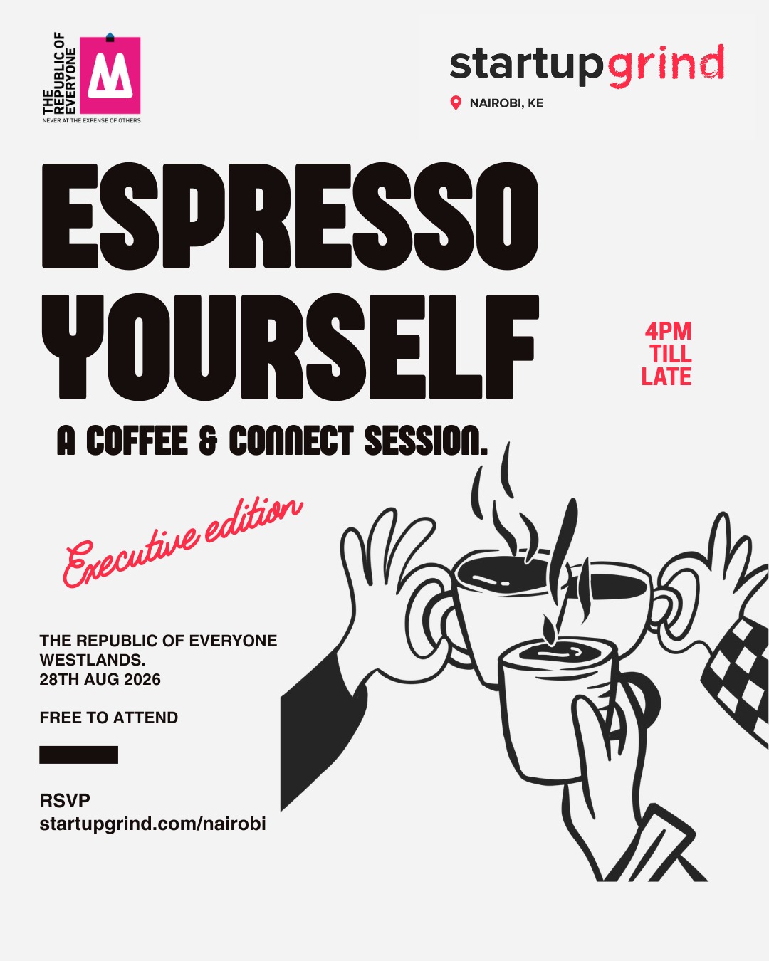 Espresso Yourself ☕ — The Executive Edition