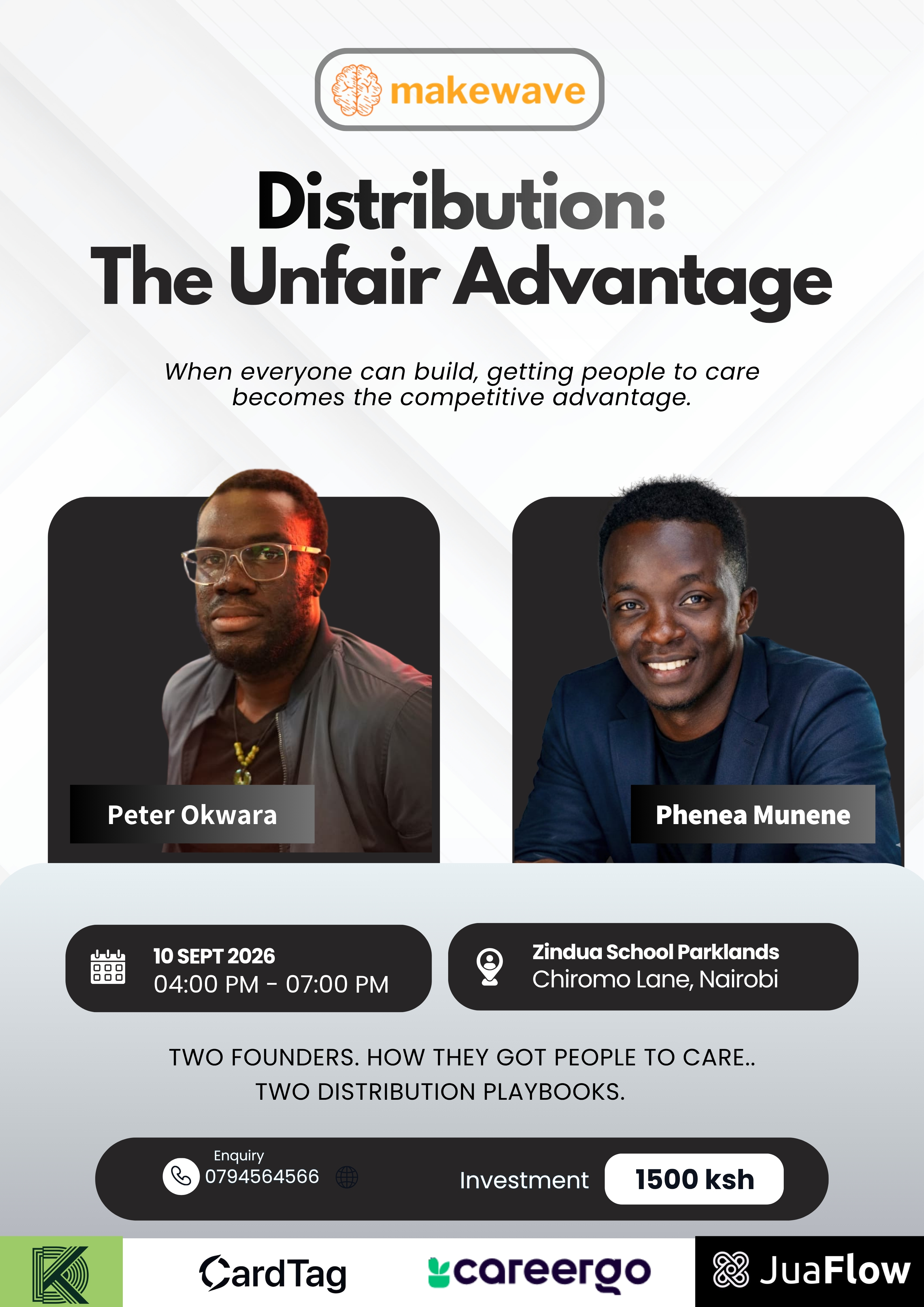 Distribution: The Unfair Advantage 