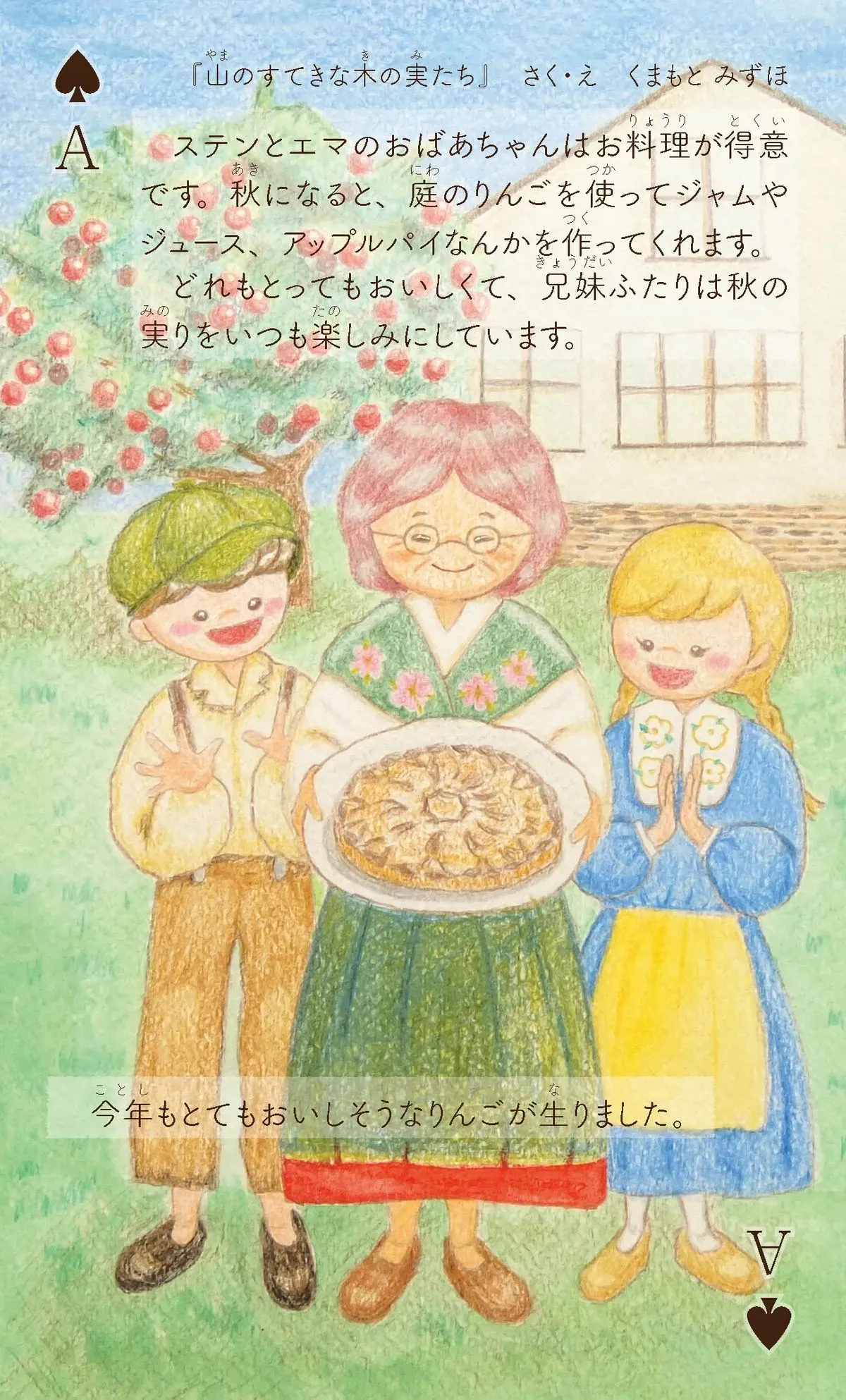 山のすてきな木の実たち