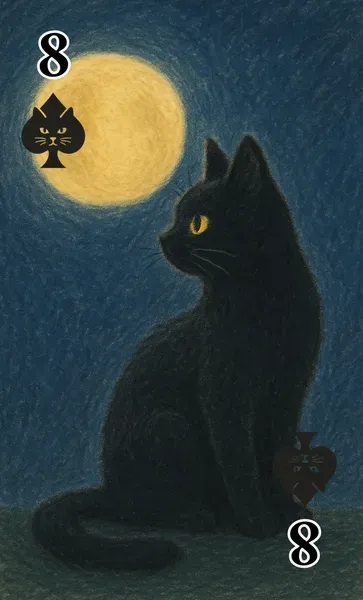 月夜に映える