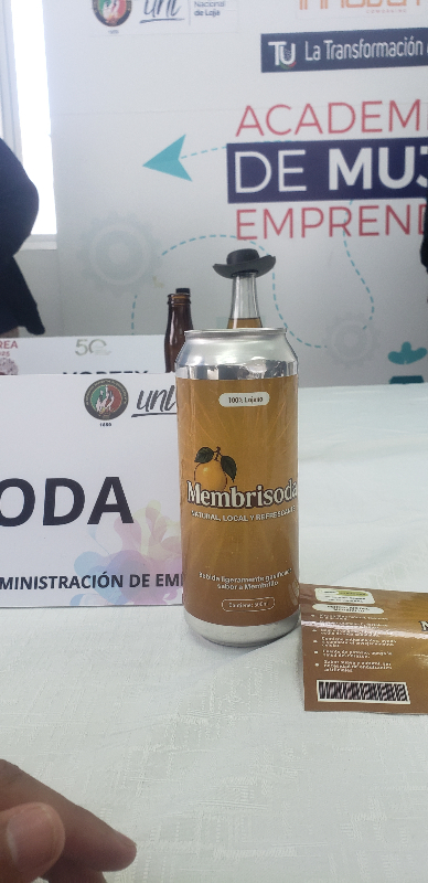 Membrisoda: Bebida gasificada de membrillo