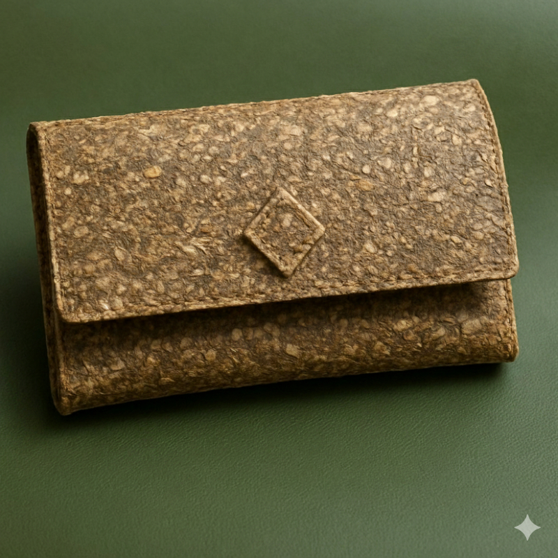 Cuero Tacto: Billeteras sustentables a base de captus