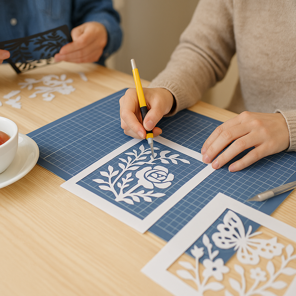 【オンライン】心整える、週末切り絵サロン