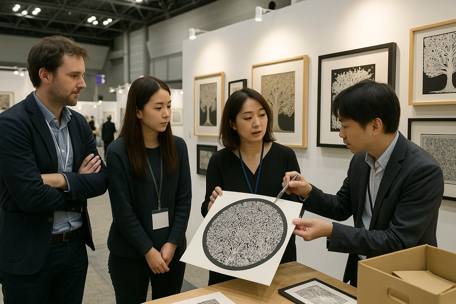 海外アートフェアへの共同出展サポート