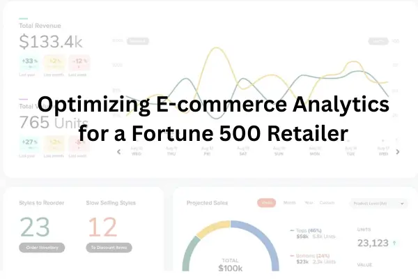 Optimizing E-commerce Analytics for a Fortune 500 Retailer
