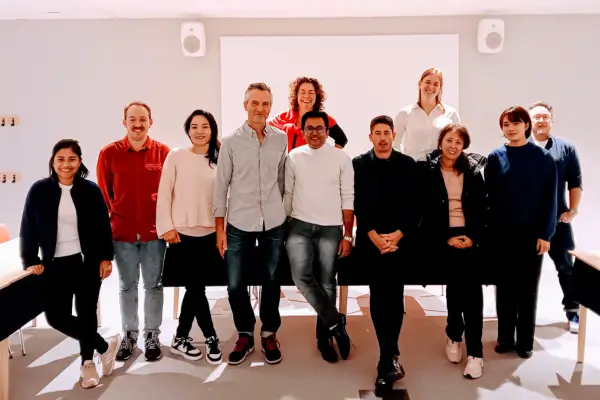 After a successful seminar in Stockholm Business School.