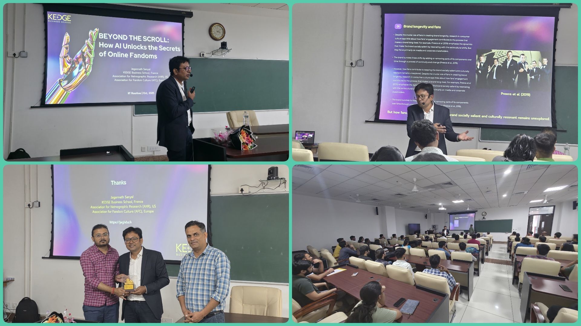 Conducting AI Workshop at IIT Roorkee, India