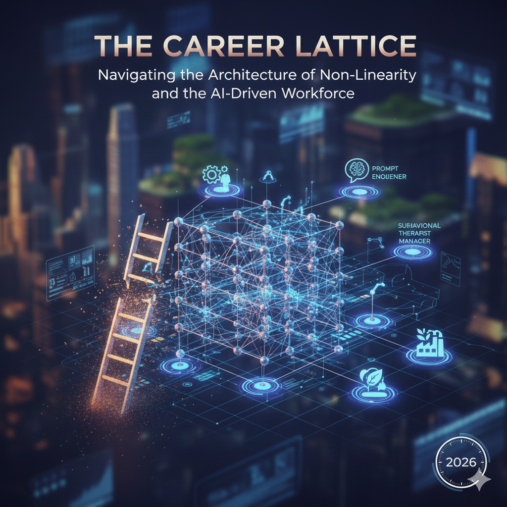 The Career Lattice: Navigating the Architecture of Non-Linearity and the AI-Driven Workforce