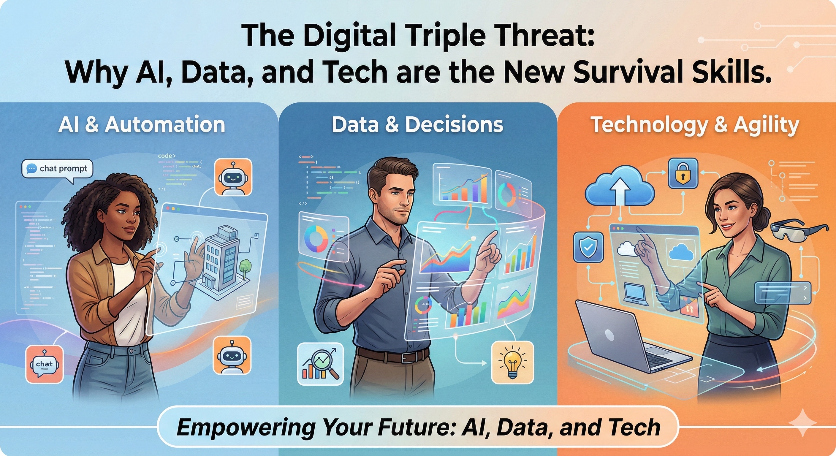 Why AI, Data and Tech are the New Survival Skills