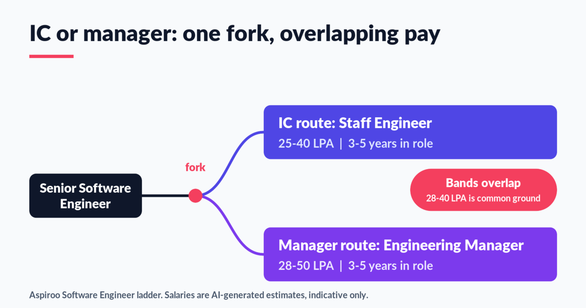 IC or Manager: The Fork Around Year Seven, and Why It Isn't the Pay Decision You Think It Is