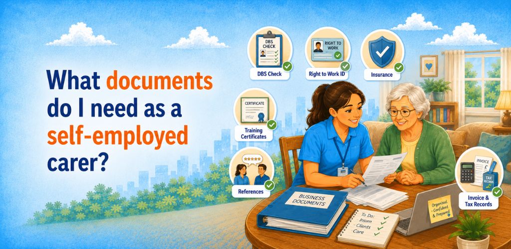 What Documents Do I Need as a Self-Employed Carer?