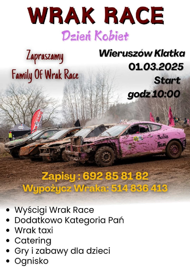 Wrak Race -Dzień Kobiet
