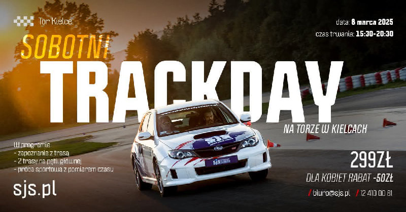 Trackday 8.03.2025 – Tor Kielce