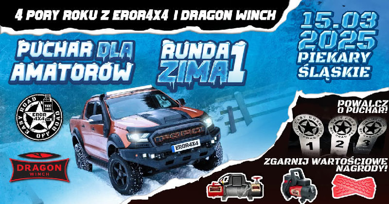 4 PORY ROKU EROR4X4 I DRAGON WINCH