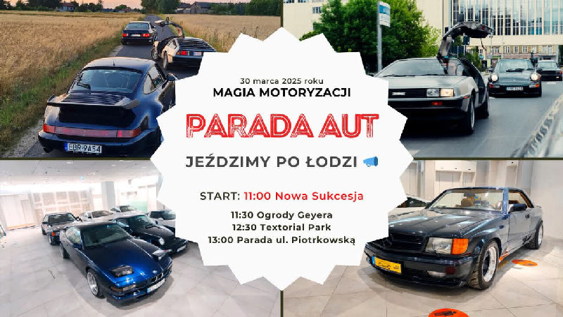 Parada pojazdów MAGIA MOTORYZACJI
