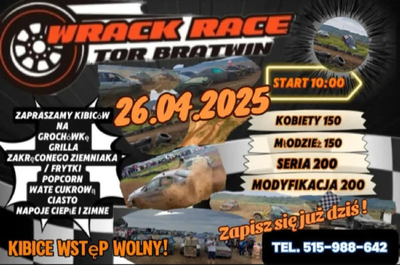 Wrak Race Tor Bratwin