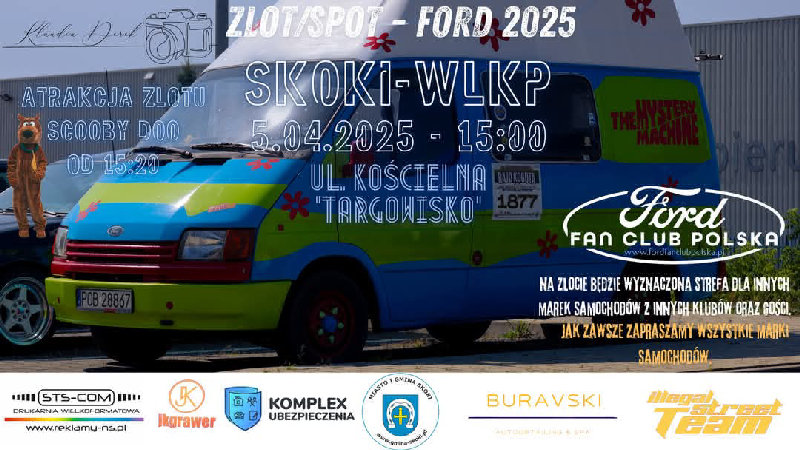 Zlot/Spot - FORD 2025 - Skoki