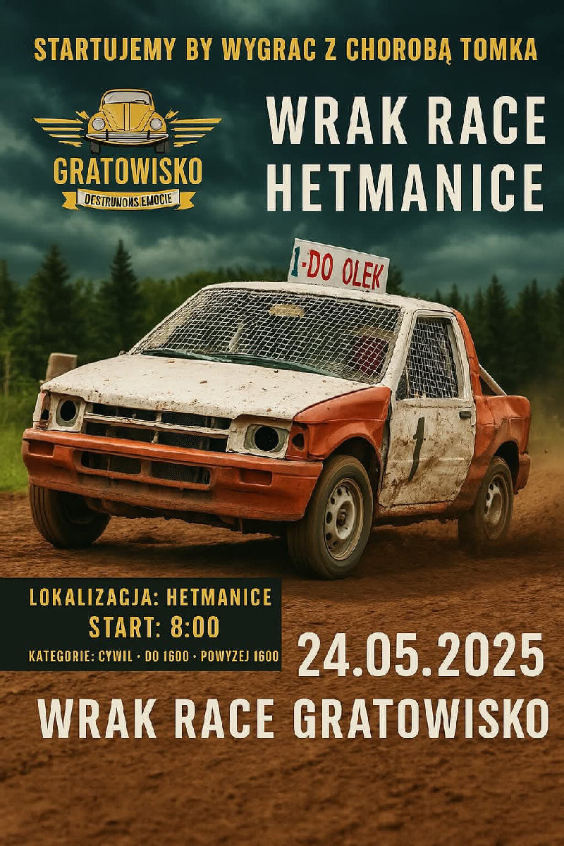 Jedziemy dla Tomka!