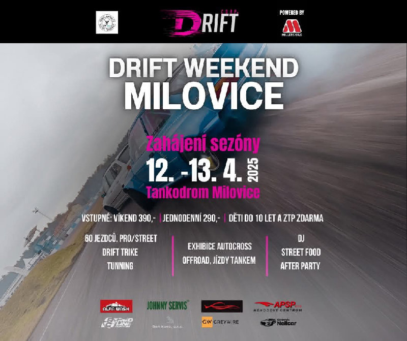 DRIFT WEEKEND MILOVICE