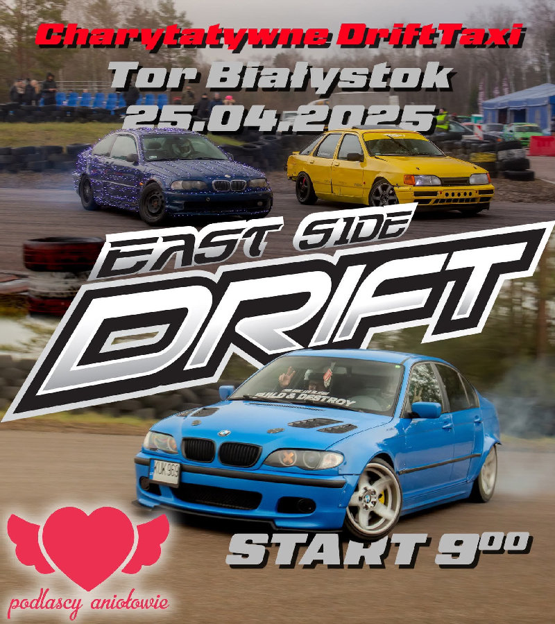 Charytatywny trening Driftu - Razem dla Marysi Walczuk