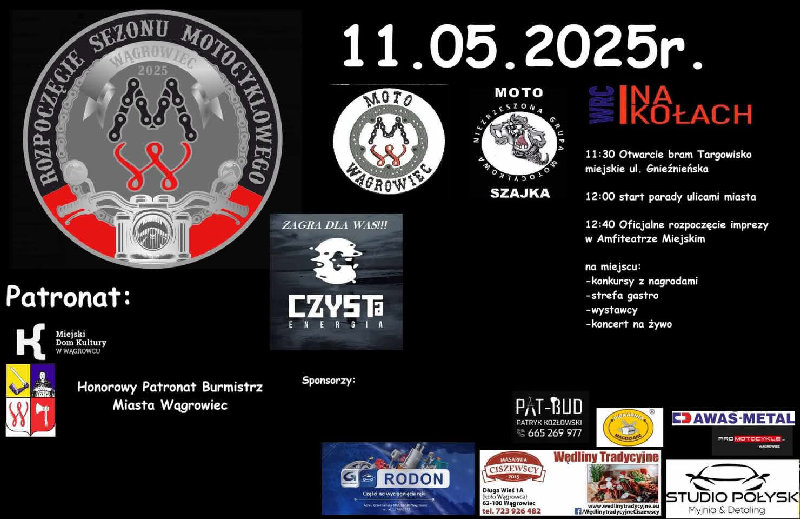 Rozpoczęcie sezonu motocyklowego 2025