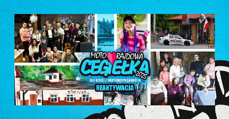 MOTO RAJDOWA CEGIEŁKA DLA DZIECI Z NIEPEŁNOSPRAWNOŚCIĄ