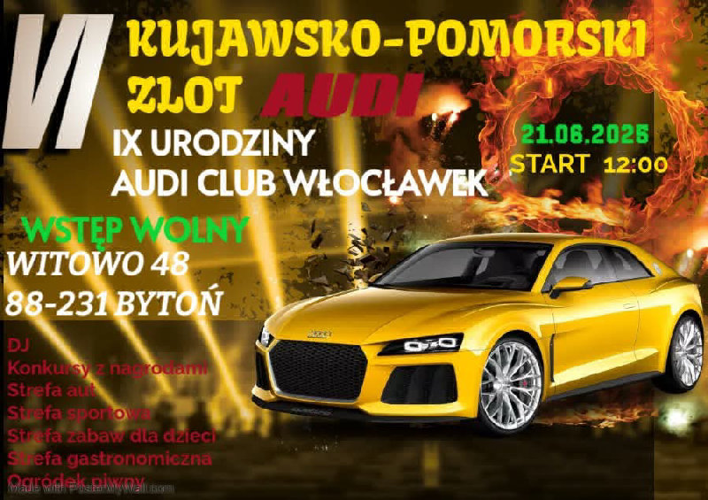VI Zlot Kujawsko-Pomorski Audi