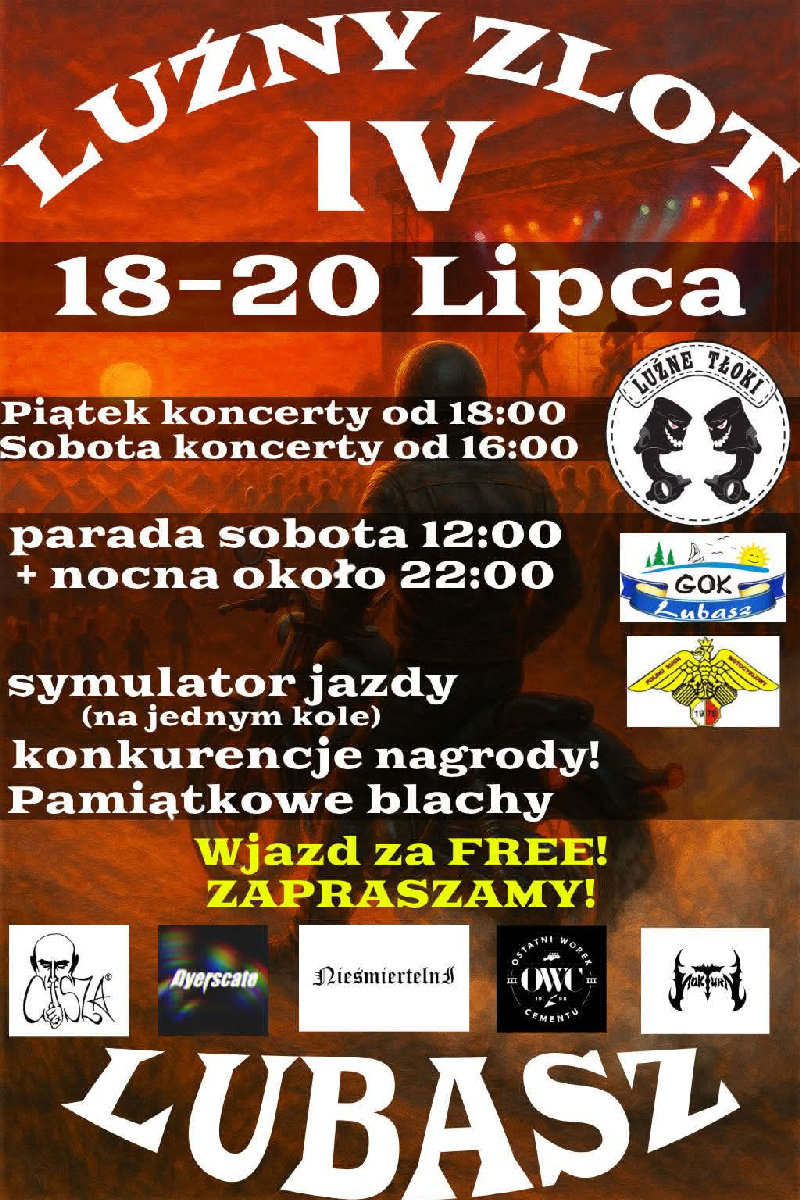 IV LUŹNY ZLOT MOTOCYKLOWY
