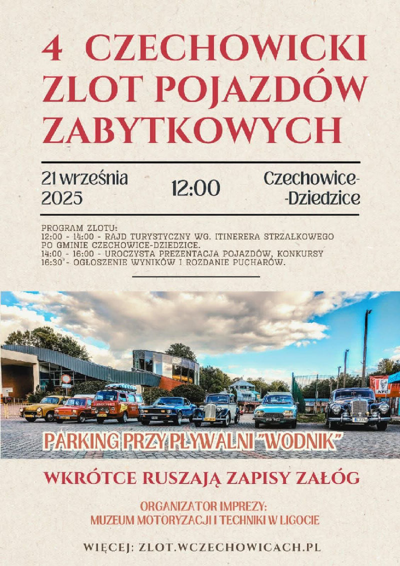 4 Czechowicki Zlot Pojazdów Zabytkowych