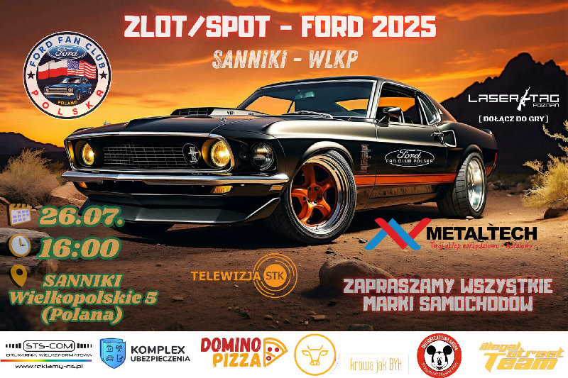 Zlot/Spot - FORD 2025 - Sanniki